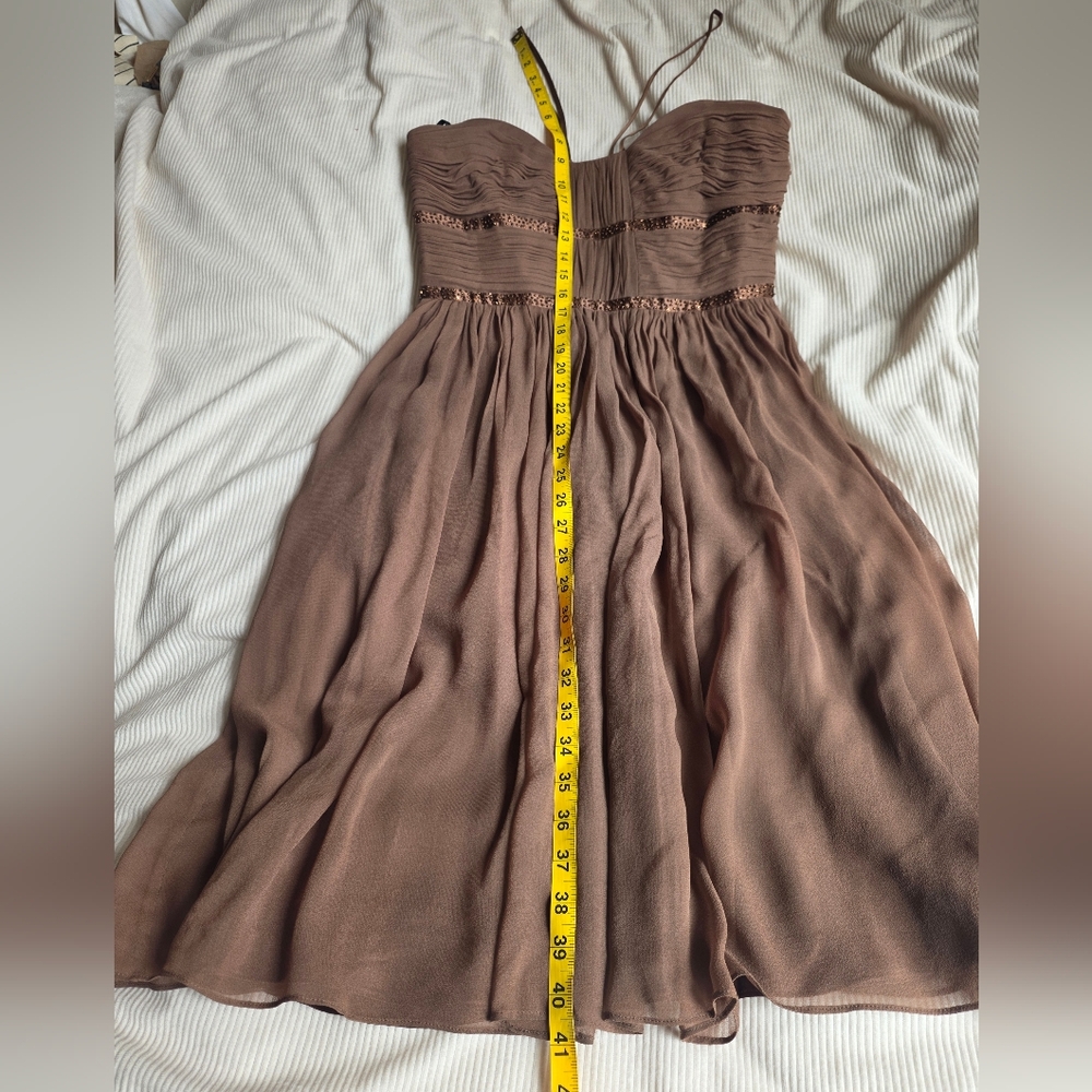 Laundry by Shelli Segal Cocktail silk Dress Sz 8 NWOT - Picture 7 of 13